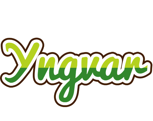 Yngvar golfing logo