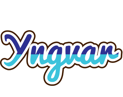 Yngvar raining logo