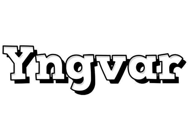 Yngvar snowing logo