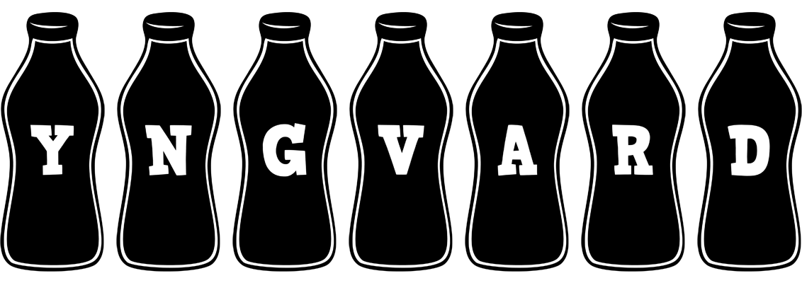 Yngvard bottle logo