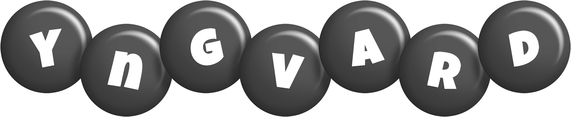 Yngvard candy-black logo