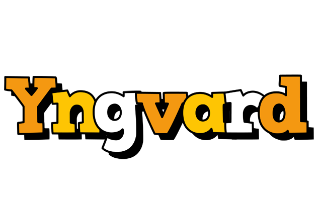 Yngvard cartoon logo