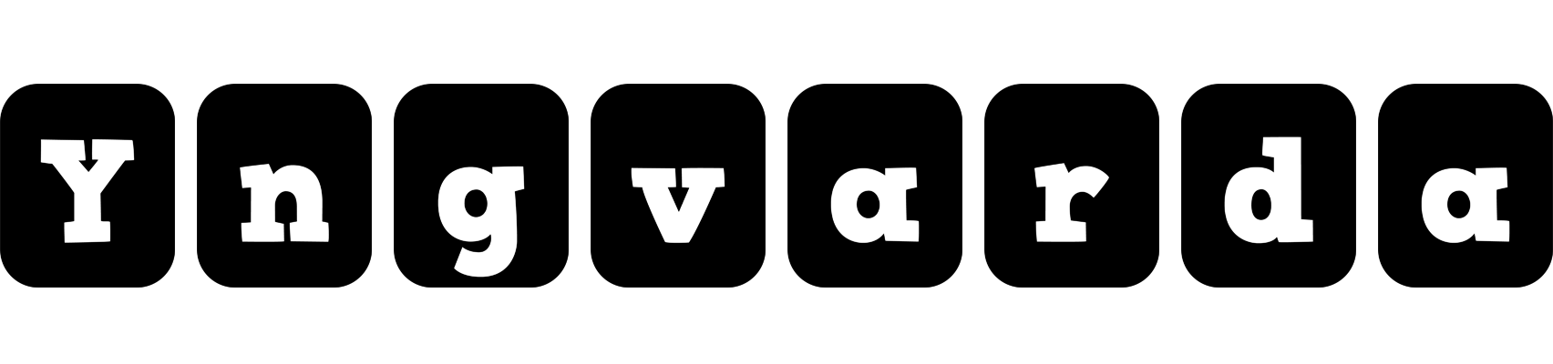 Yngvarda box logo