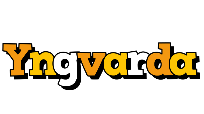 Yngvarda cartoon logo