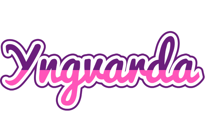 Yngvarda cheerful logo