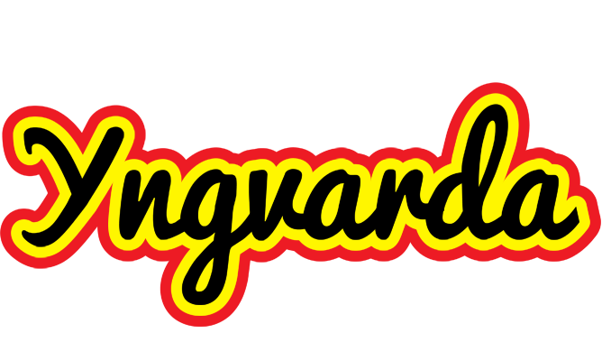Yngvarda flaming logo