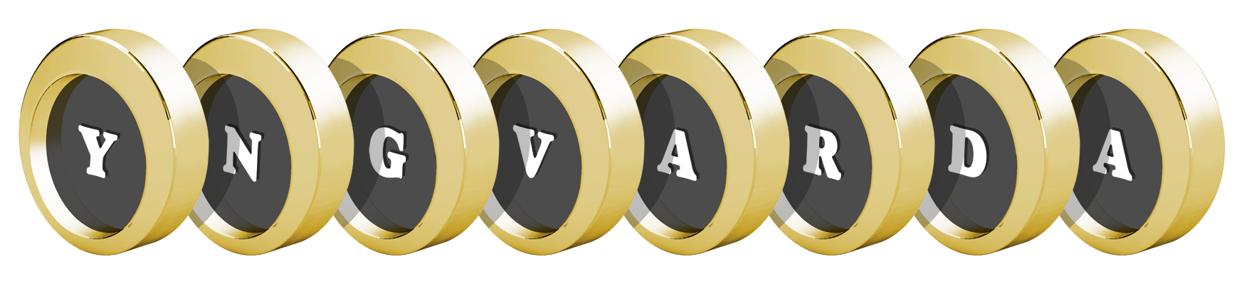 Yngvarda gold logo