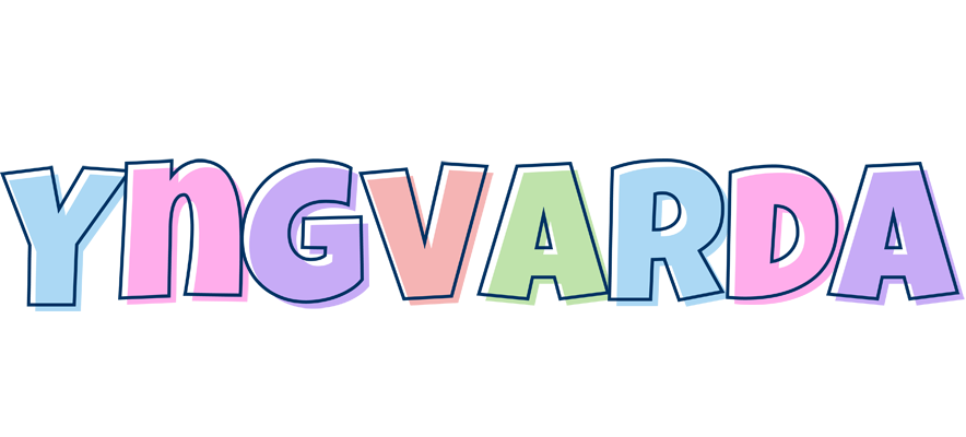 Yngvarda pastel logo