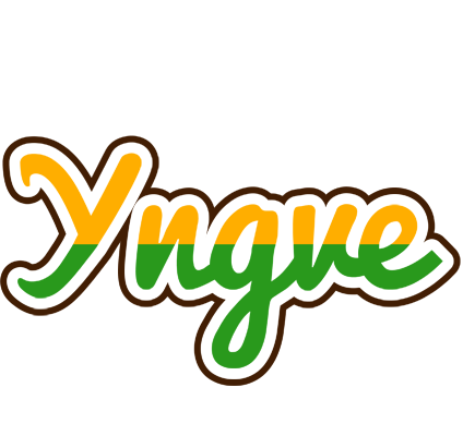 Yngve banana logo