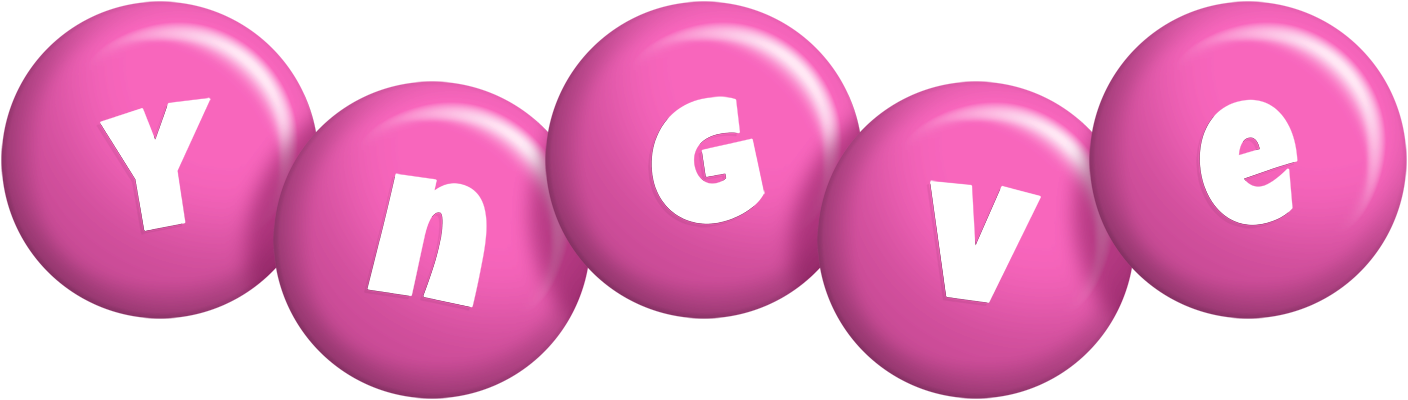 Yngve candy-pink logo