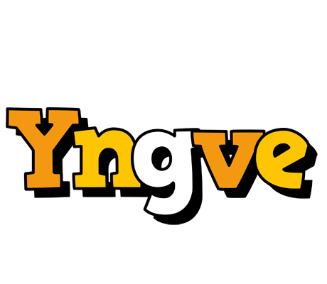 Yngve cartoon logo