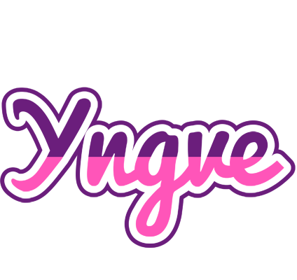 Yngve cheerful logo