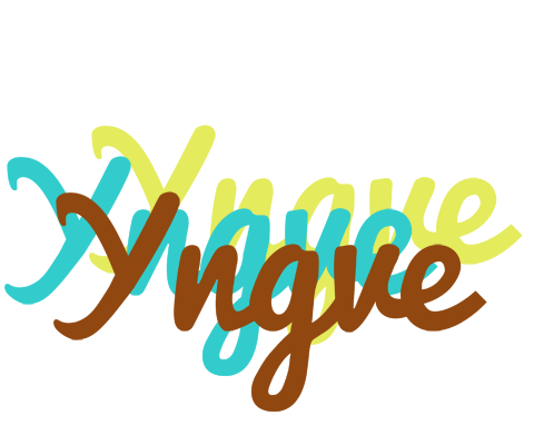Yngve cupcake logo