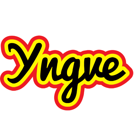 Yngve flaming logo