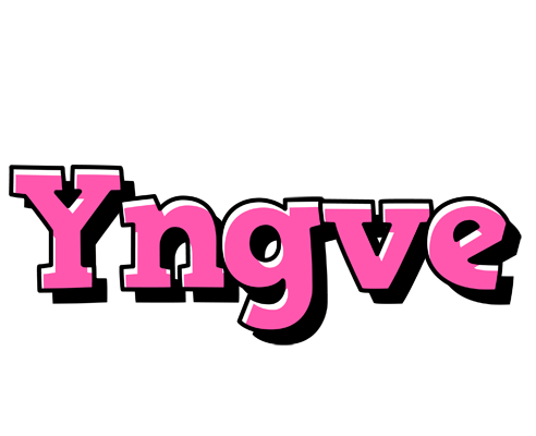 Yngve girlish logo