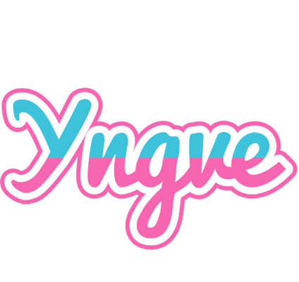 Yngve woman logo