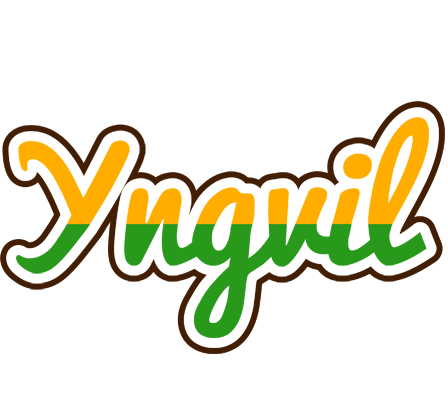 Yngvil banana logo