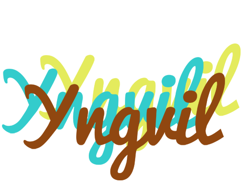 Yngvil cupcake logo