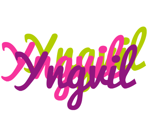 Yngvil flowers logo