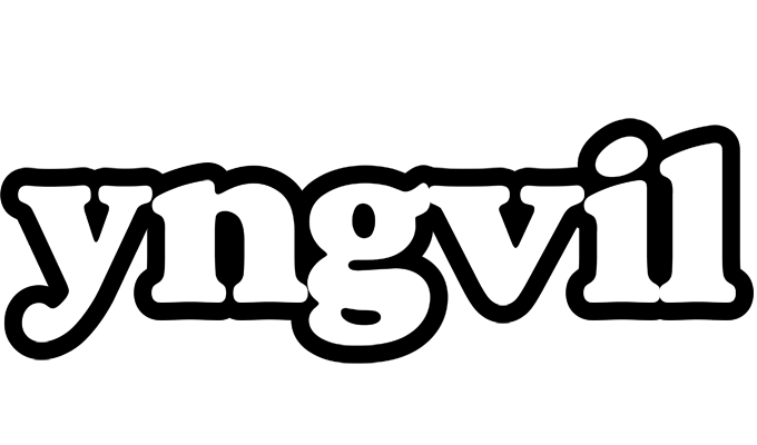 Yngvil panda logo