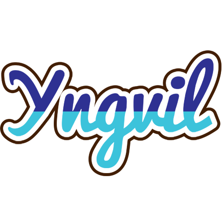 Yngvil raining logo