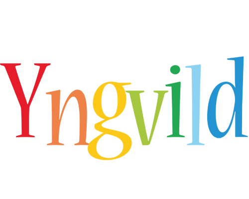 Yngvild birthday logo