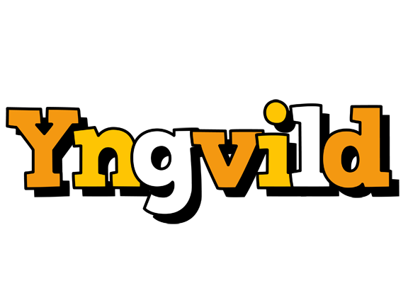 Yngvild cartoon logo
