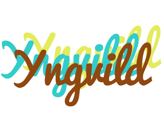 Yngvild cupcake logo