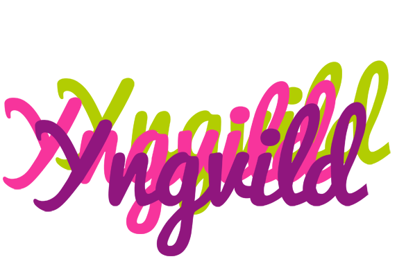 Yngvild flowers logo