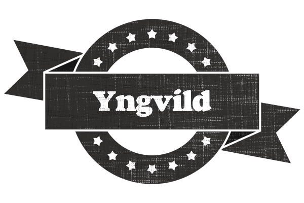 Yngvild grunge logo