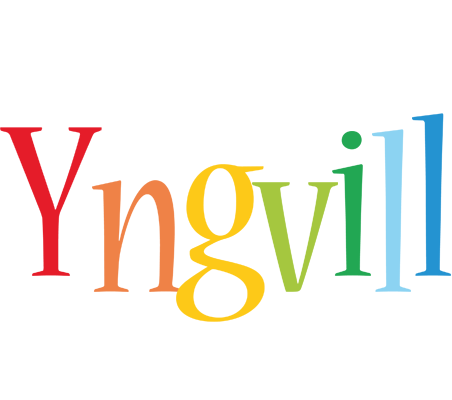 Yngvill birthday logo