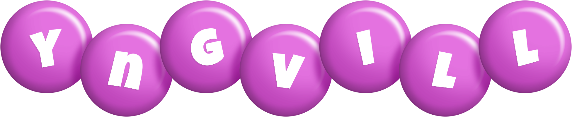 Yngvill candy-purple logo