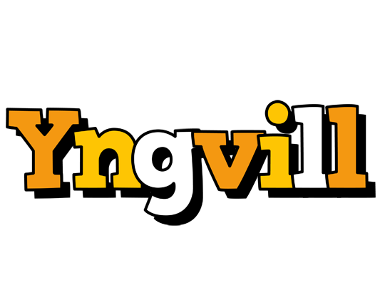 Yngvill cartoon logo