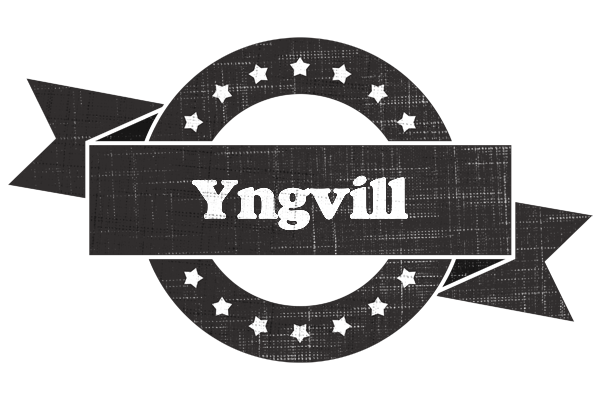 Yngvill grunge logo