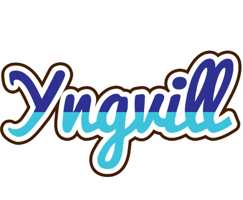 Yngvill raining logo