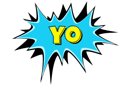 Yo amazing logo
