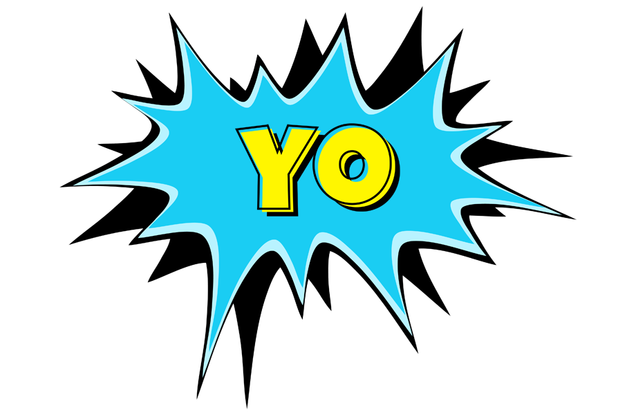 Yo amazing logo