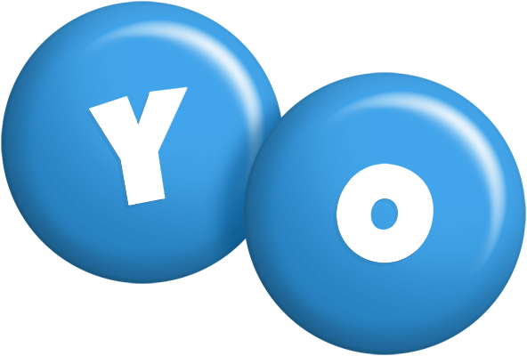 Yo candy-blue logo