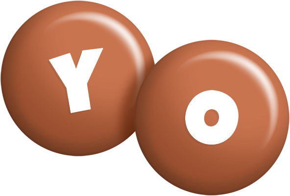 Yo candy-brown logo