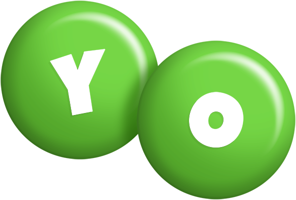 Yo candy-green logo