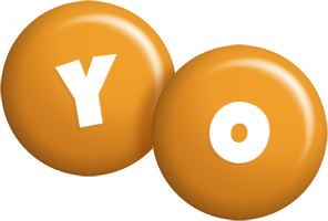 Yo candy-orange logo