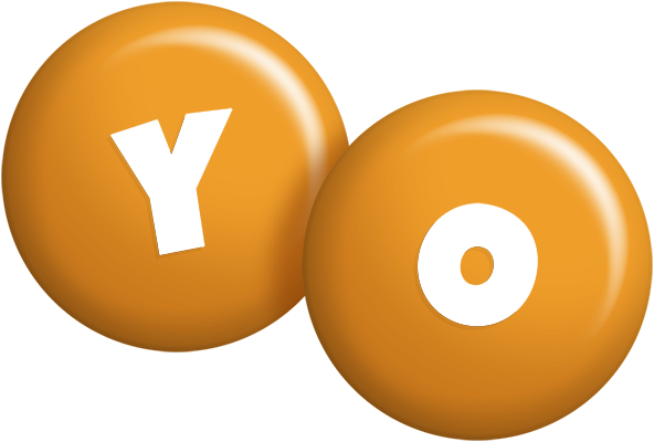Yo candy-orange logo