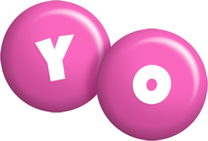 Yo candy-pink logo