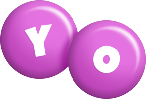 Yo candy-purple logo