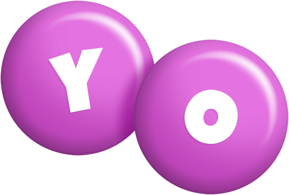 Yo candy-purple logo
