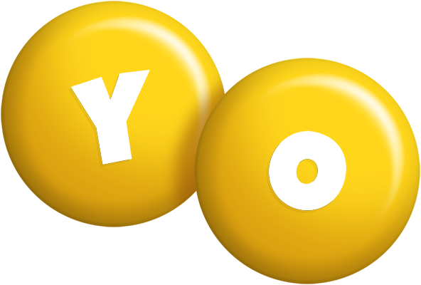 Yo candy-yellow logo