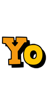 Yo cartoon logo