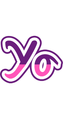 Yo cheerful logo