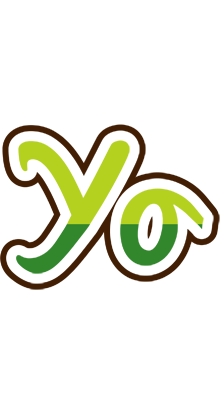 Yo golfing logo