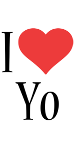Yo i-love logo